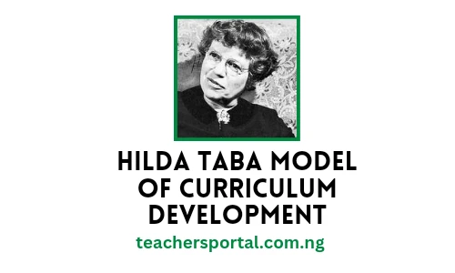 Hilda Taba Model Of Curriculum Development