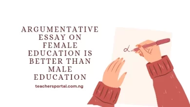 argumentative essay about male and female education