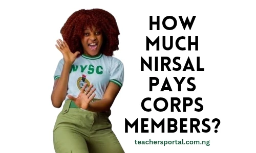 how much NIRSAL pays Corps members